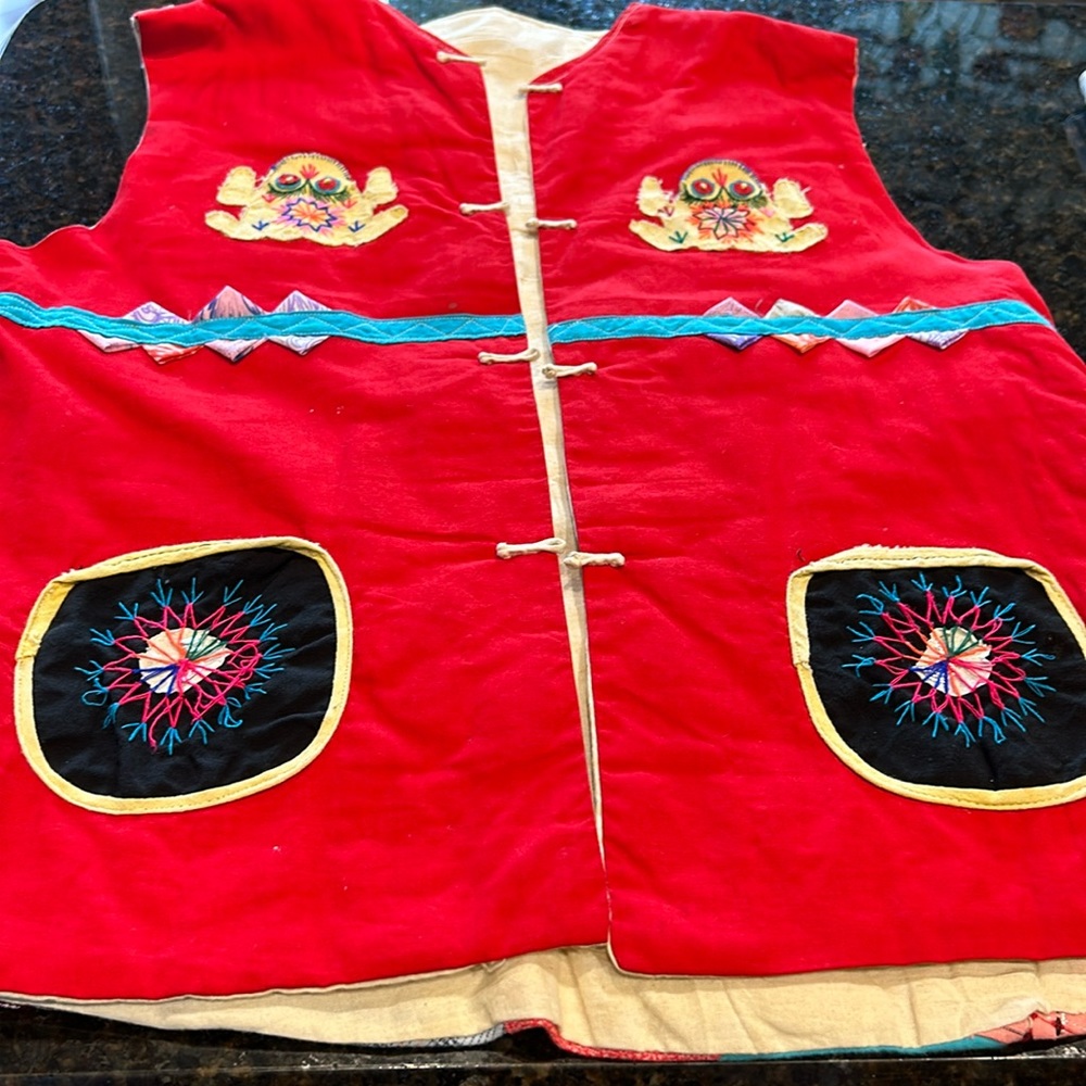 Chinese Vest Handmade VINTAGE